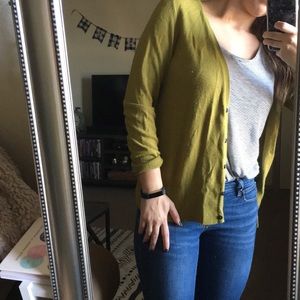 Target green cardigan sweater